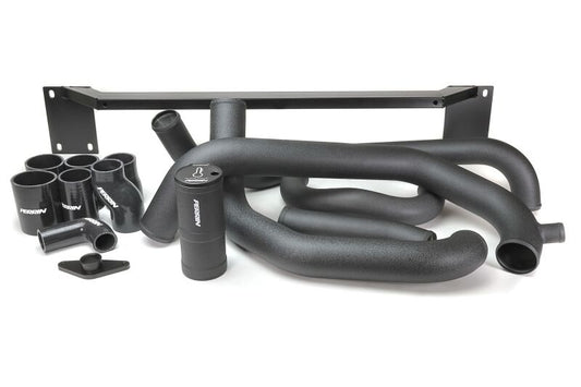 PERRIN 08-14 Subaru STI Front Mount Intercooler Boost Tube Kit - Black - 2008-2014 Subaru STI