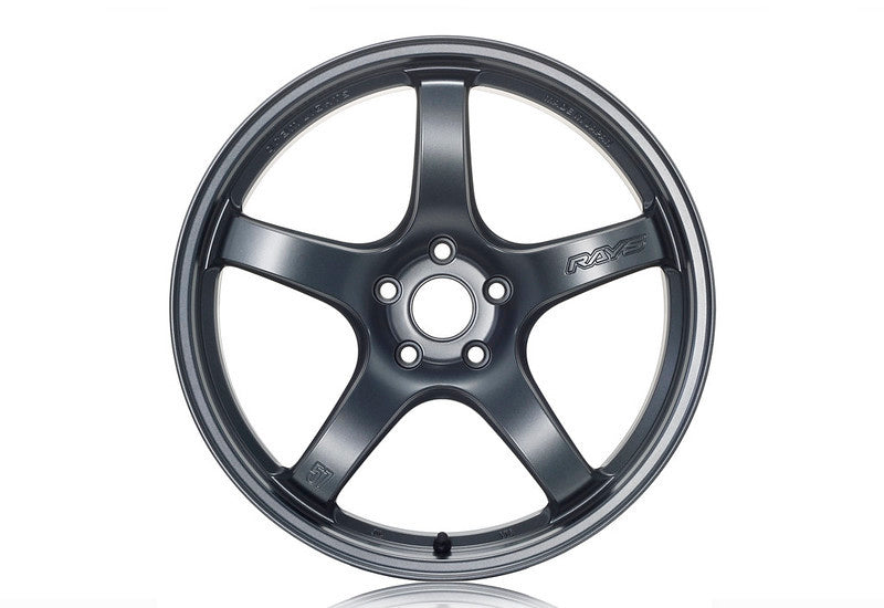 Gram Lights 57CR 18x9.5 +38 5x120 - Gun Blue 2 (Single Wheel)