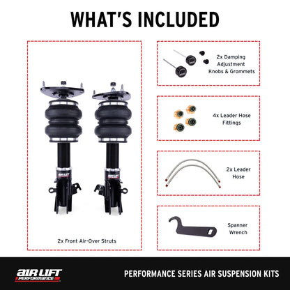 Air Lift Performance Air Suspension Front Drop Kit - 2015-2021 Subaru WRX / STI