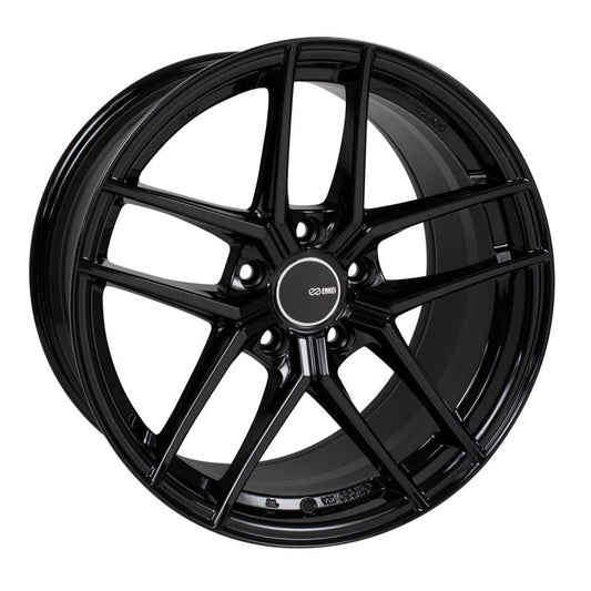 Enkei TY5 18x9.5 5x120 45mm Offset 72.6mm Bore - Black (Single Wheel)