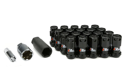 Project Kics R40 Iconix Locking Lug Nuts Black M12X1.25