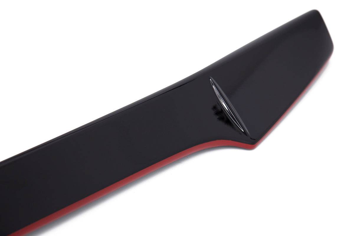 OLM RS Style Redline Gurney Flap for STI Spoiler - 2015-2021 Subaru WRX / STI