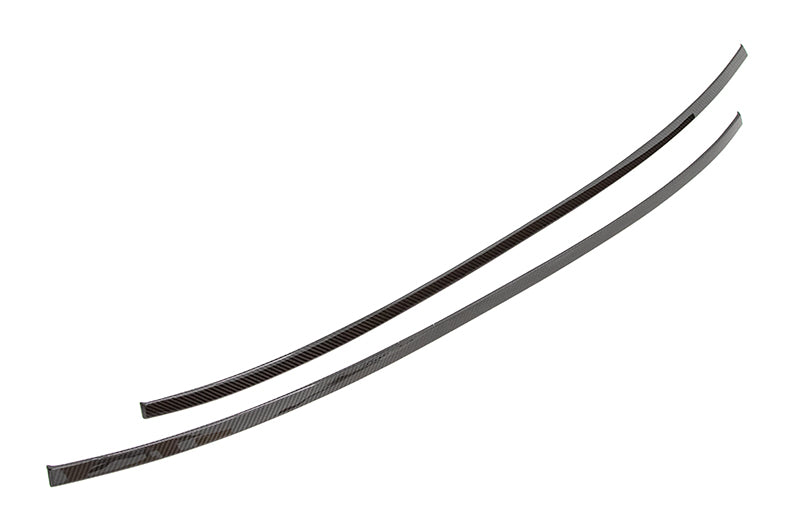 OLM LE Dry Carbon Rain Channel Guard Trim - 2015-2021 Subaru WRX / STI