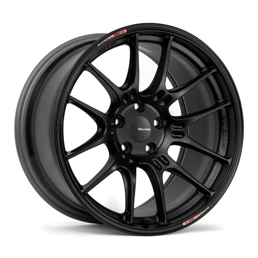 Enkei GTC02 19x9 5x114.3 45mm Offset 75mm Bore - Matte Black (Single Wheel)
