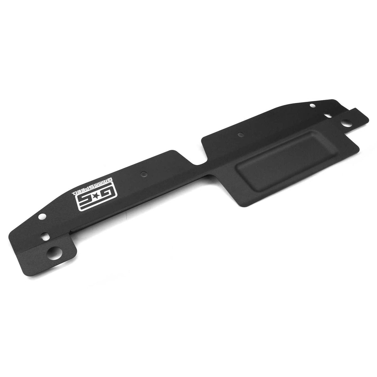GRM096008 GrimmSpeed Radiator Shroud w/ Tool Tray Black - 2008-2014 Subaru WRX / STI,