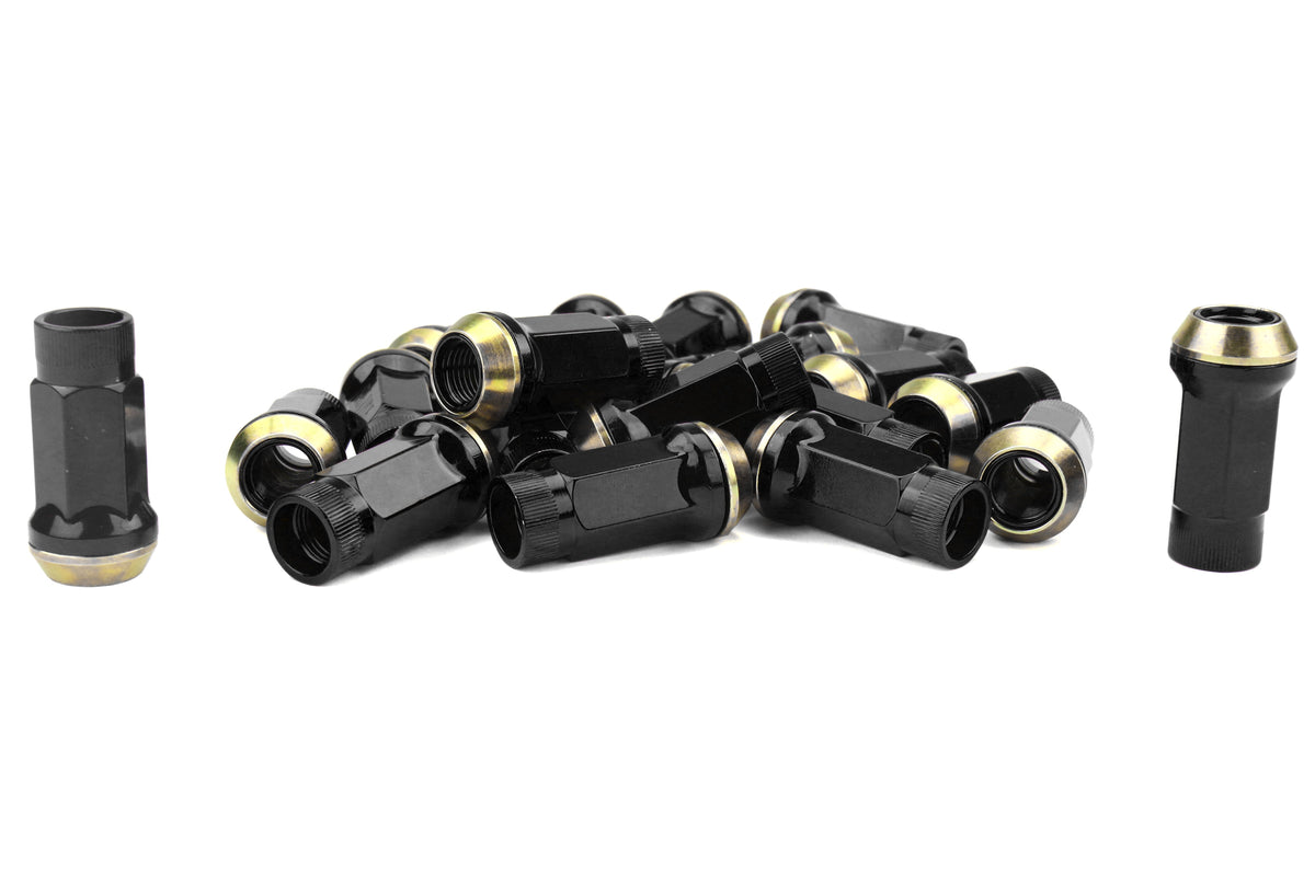 Wheel Mate Muteki SR45R Lug Nut Kit 12x1.25 - Black
