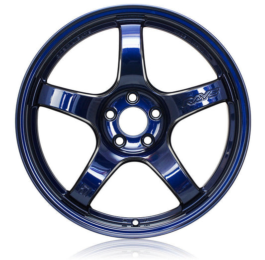 Gram Lights 57CR 19x9.5 +35 5x120 - Eternal Blue Pearl (Single Wheel)