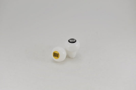 Kartboy Subaru Knuckleball Shift Knob - 5-Speed - White Delrin - Subaru Models