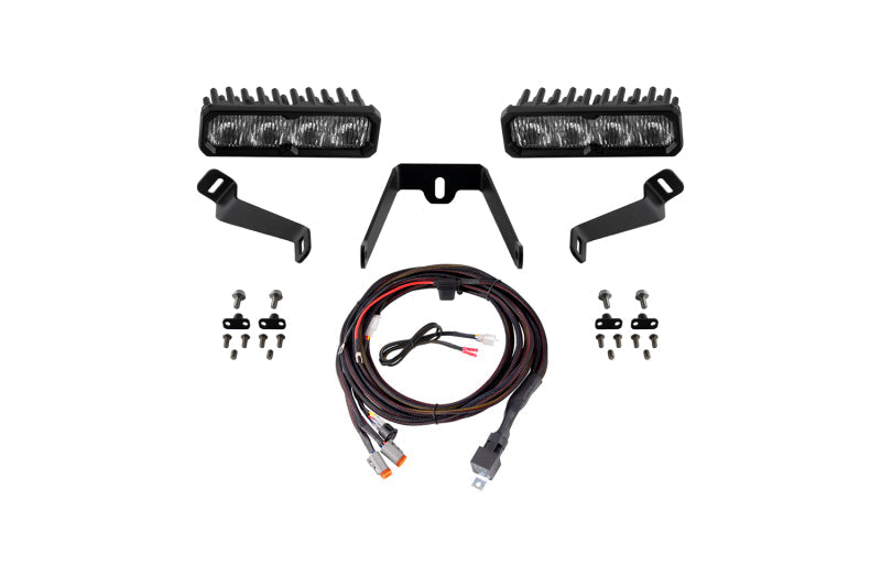 Diode Dynamics SS6 Pro LED Kit White Fog Lights - 6000K - 2015-2017 Subaru WRX