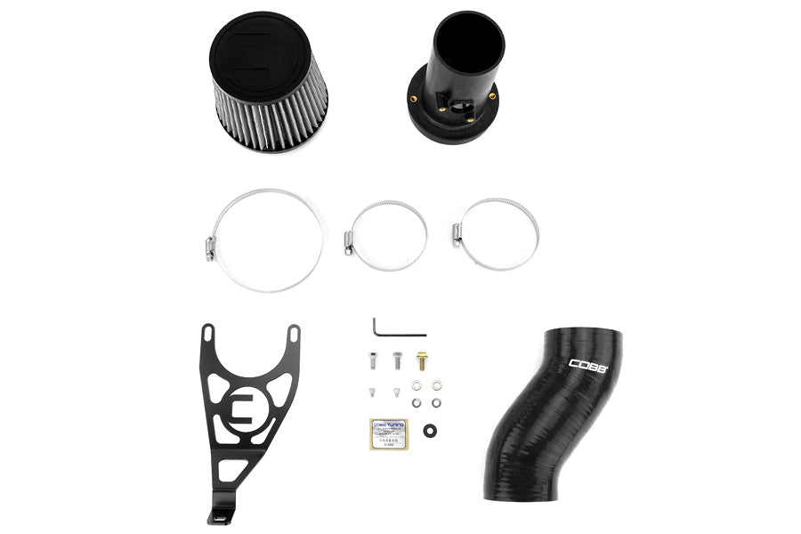 Cobb Stage 1+ Power Package w/ V3 Accessport - Black SF Intake - 2015-2018 Subaru STI