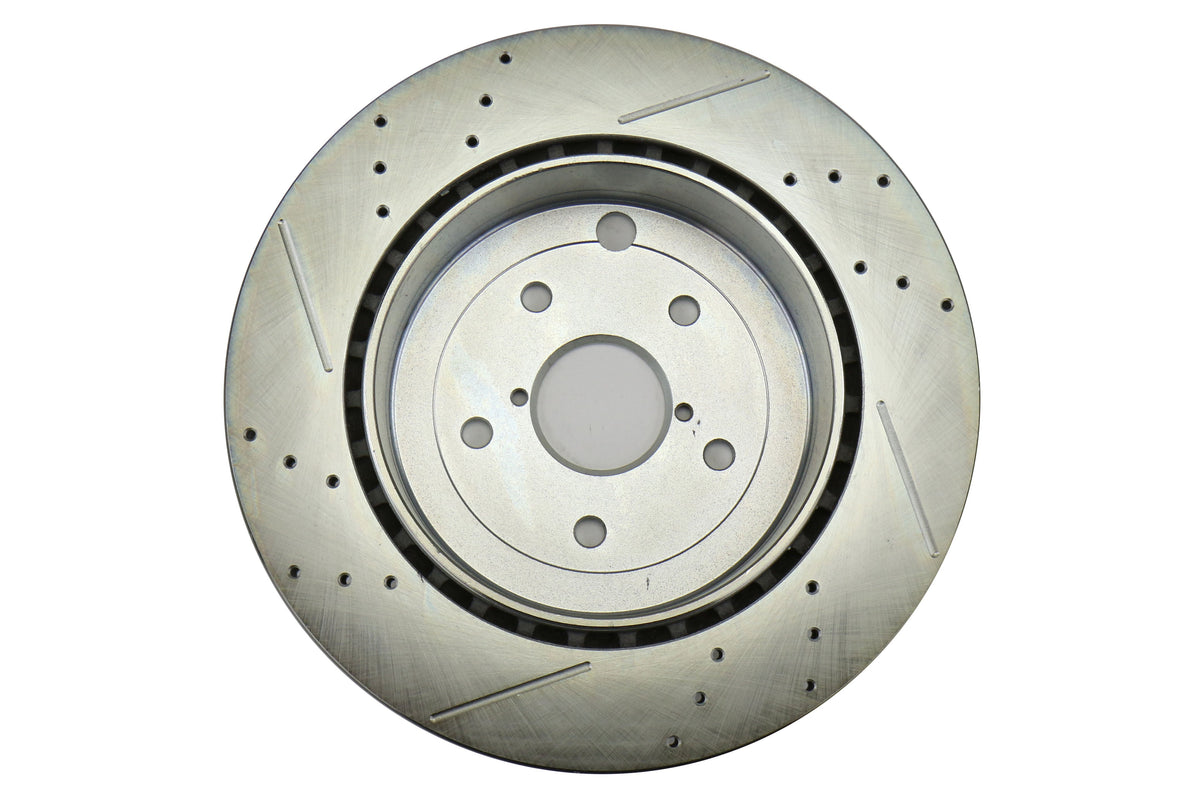 Power Stop Rear Z26 Street Warrior Brake Kit - 2008-2014 Subaru Impreza