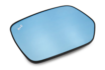 OLM Wide Angle Convex Mirrors with Turn Signals / Blind Spot Detection LED / Defrosters (Blue) - 2015-2021 WRX STI