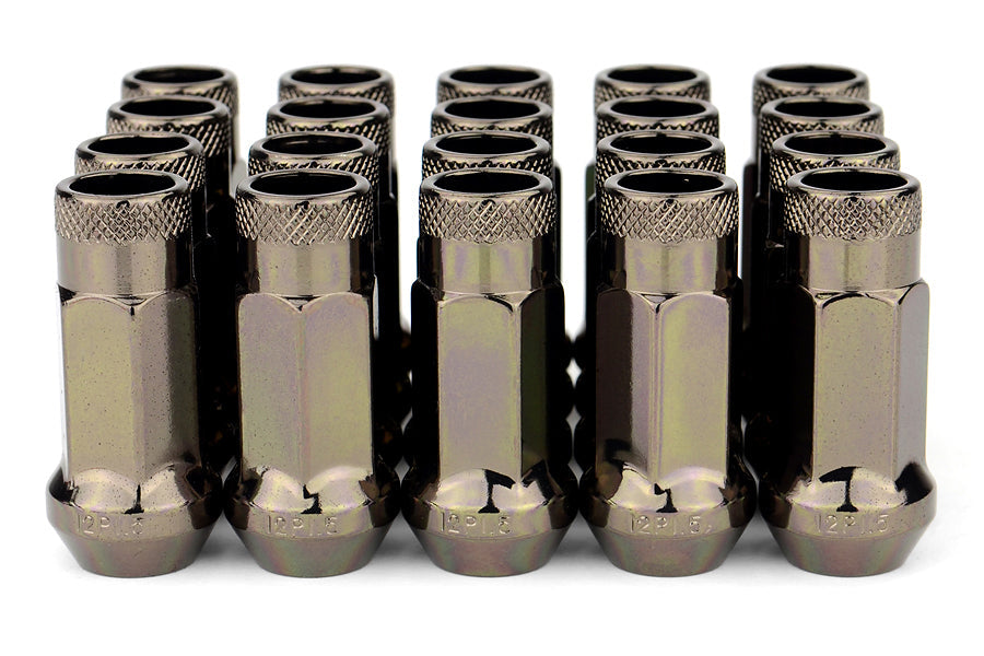 Wheel Mate Muteki SR48 Open End Lug Nuts - Titanium 12x1.50 48mm