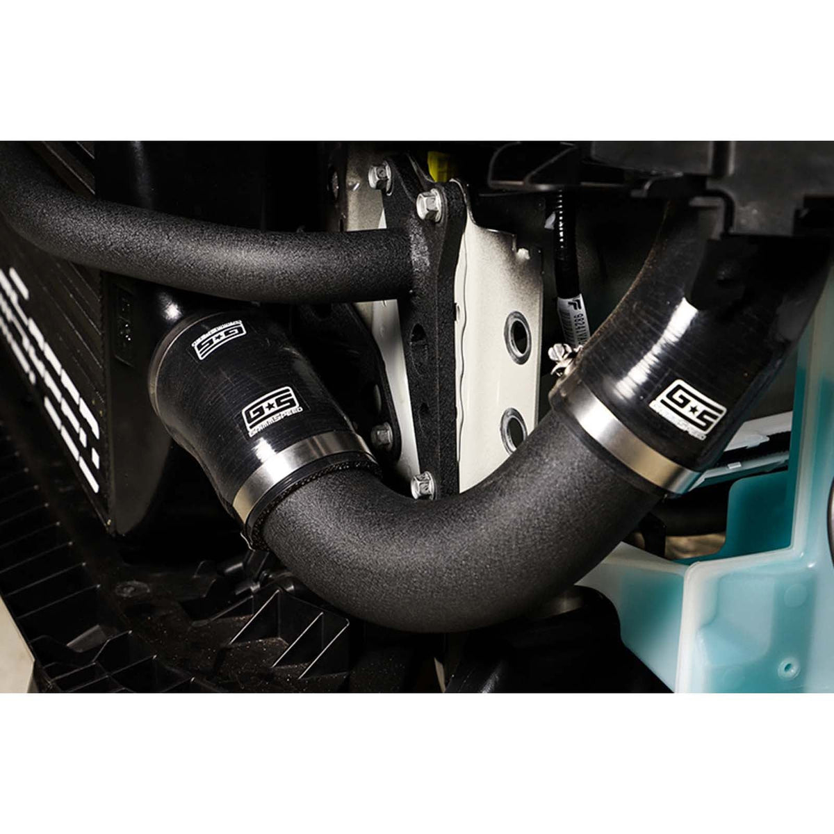 GRM090261 GrimmSpeed Front Mount Intercooler Bumper Bar BLACK Coated,