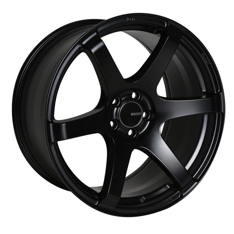 Enkei T6S 18x9.5 35mm Offset 5x120 Bolt Pattern 72.6 Bore - Matte Black (Single Wheel)