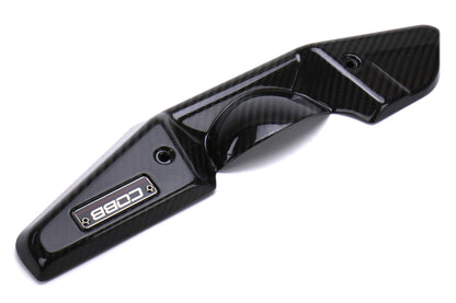 Cobb Redline Carbon Fiber Alternator Cover - Gloss Finish - 2008-2021 Subaru STI / 2008-2014 Subaru WRX