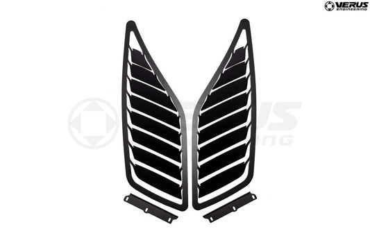 Verus Hood Louver Kit - Black - 2022-2024 Subaru WRX