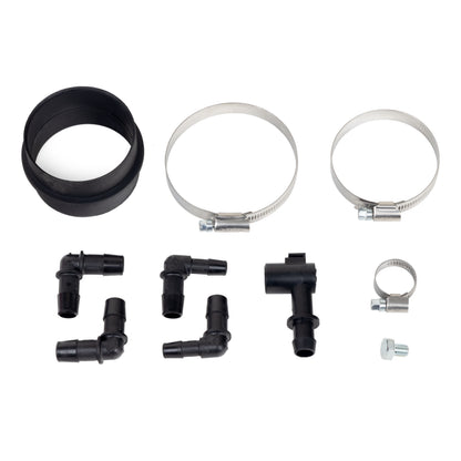 Overtake Silicone Turbo Inlet Hose (Black) - 2008-2014 Subaru WRX / 2005-2009 Legacy GT / Outback XT / 2009-2013 Forester XT