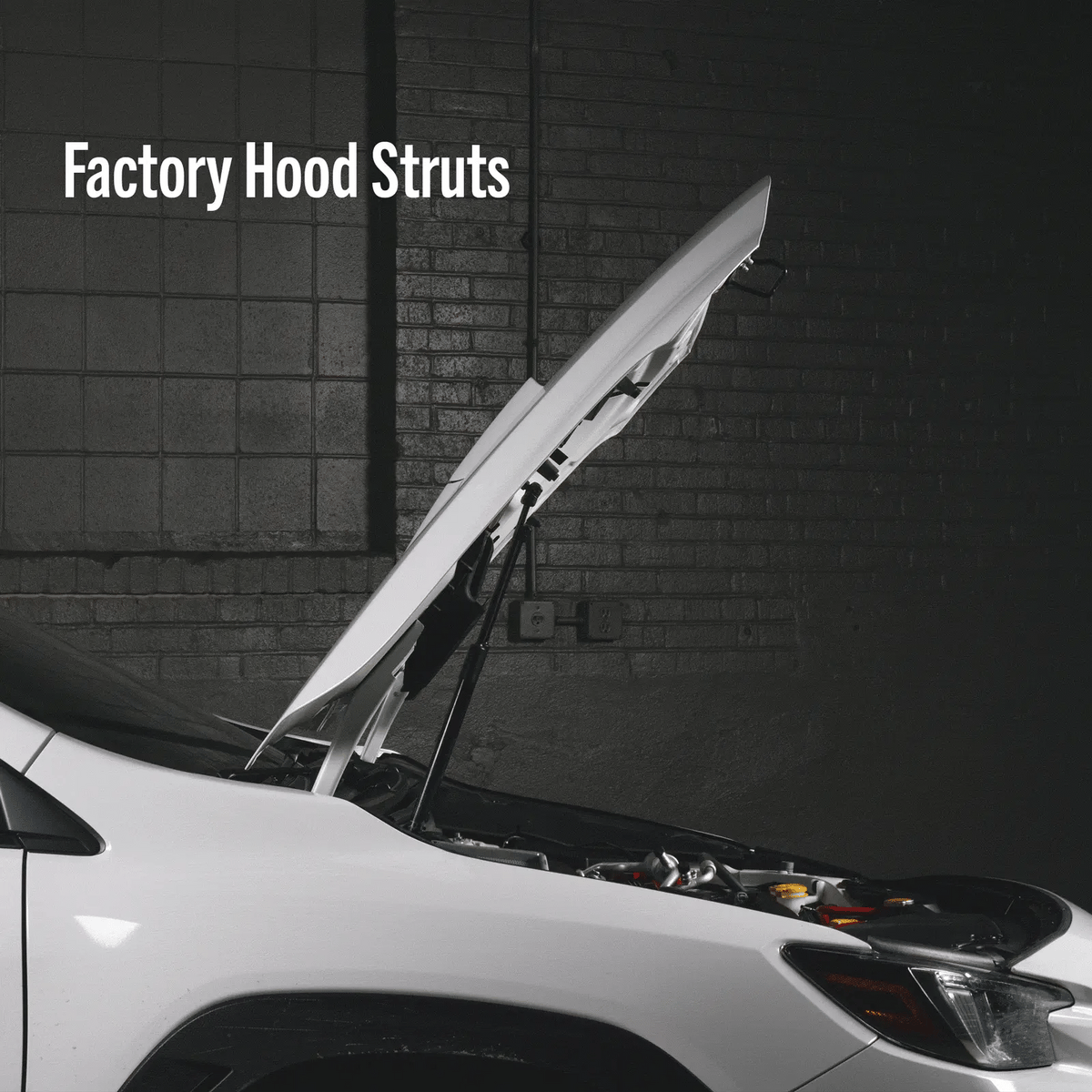 OVERTAKE Hi-Lift Hood Strut Kit - Subaru 2015-2026 WRX, 2015-2021 STI