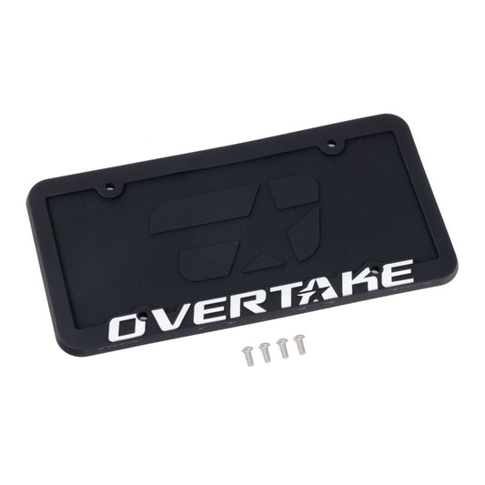 OVERTAKE License Plate "Floppy Frame" - Silicone