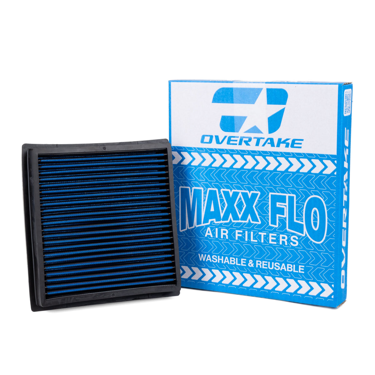OVERTAKE Maxx Flo Intake Panel Filter - Subaru 2022-2026 WRX, 2018-2026 Crosstrek, 2017-2026 Impreza, 2019-2026 Ascent, 2019-2026 Forester, 2020-2025 Legacy, 2020-2026 Outback