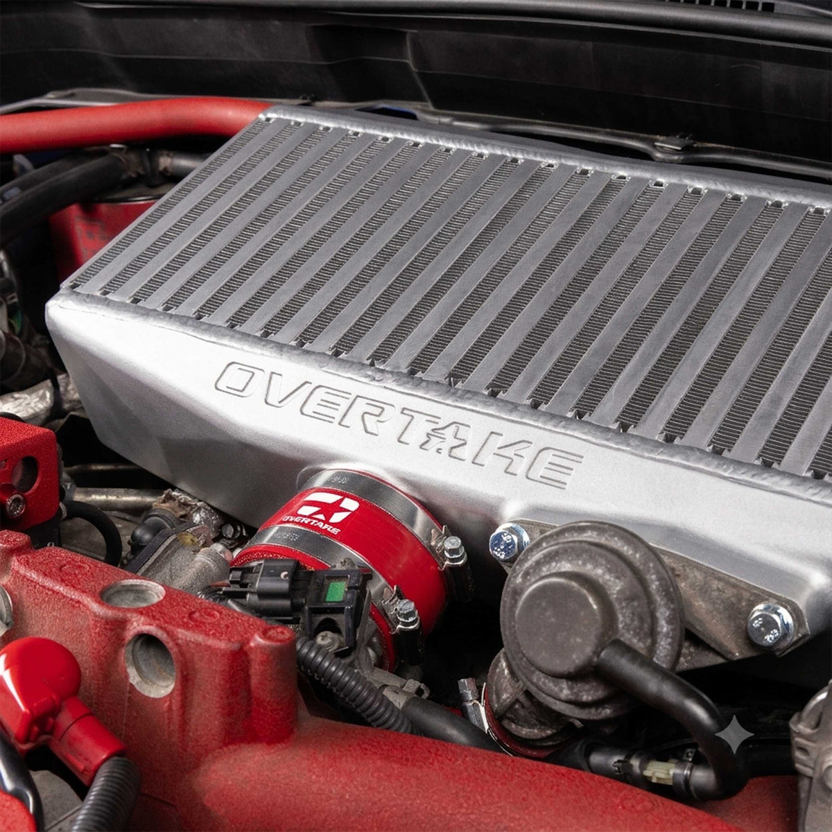 OVERTAKE Top Mount Intercooler - 2002-2007 Subaru WRX, 2004-2021 STI, 2004-2008 Forester XT
