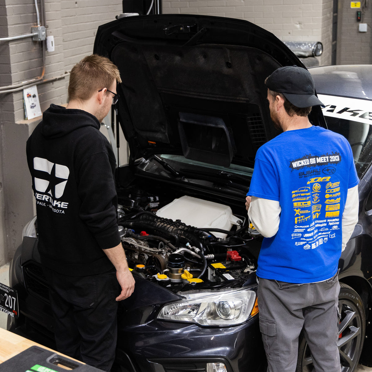 OVERTAKE Top Mount Intercooler - 2015-2021 Subaru WRX, 2014-2018 Forester XT