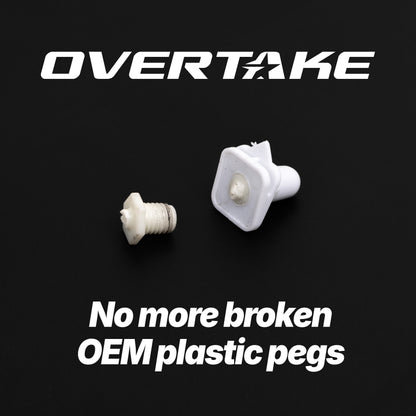 OVERTAKE Stainless Steel Tail Light Pegs - Subaru 2022-2026 WRX