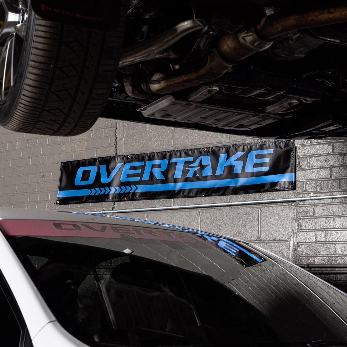 OVERTAKE Shop Banner - 6' x 1'
