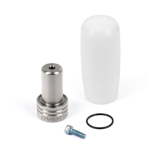 Overtake ModKnob Weighted Delrin Shift Knob (Tall White) - MT Subaru Models