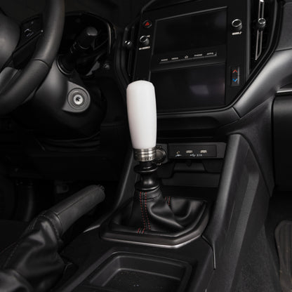 Overtake ModKnob Weighted Delrin Shift Knob (Tall White) - MT Subaru Models
