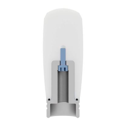 Overtake ModKnob Weighted Delrin Shift Knob (Tall White) - MT Subaru Models
