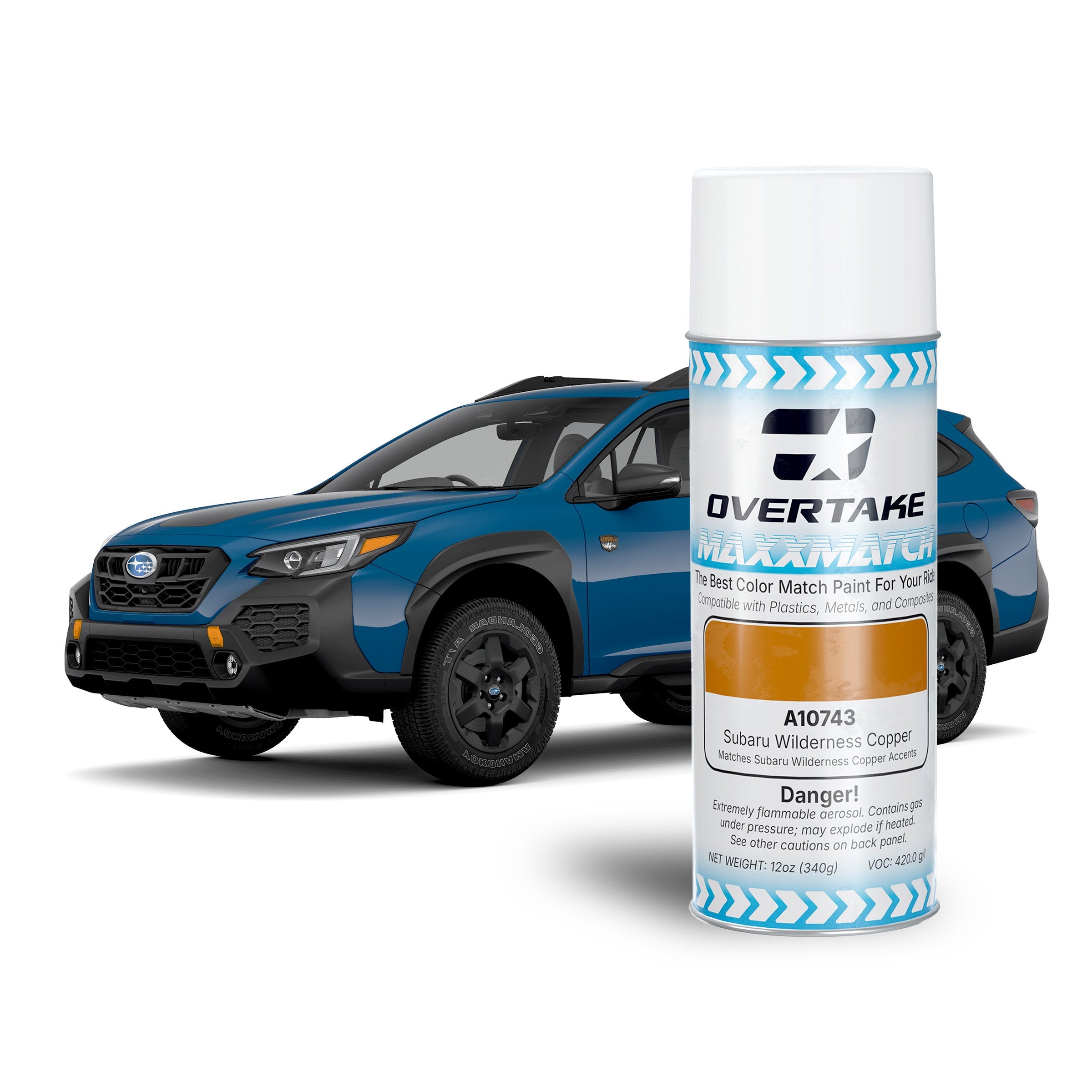 OVERTAKE MaxxMatch Paint - Subaru Wilderness Copper 12oz Can - Univers ...