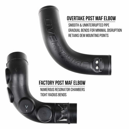 OVERTAKE Post MAF Hose Elbow - 2015-2021 Subaru WRX, 2014-2018 Forester XT