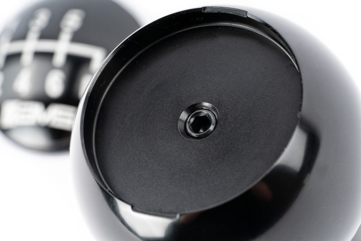 AMS Performance 6-Speed Billet Shift Knob (Incl. Red  Black, & Gunmetal Caps) - 2015-2024 Subaru WRX/ 2004-2021 STI