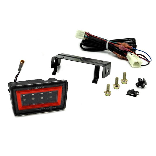 SMY F1 V3 Hyperflash (RBL) Clear w/ DRL Red Light Bar - 2015-2021 Subaru WRX/STI