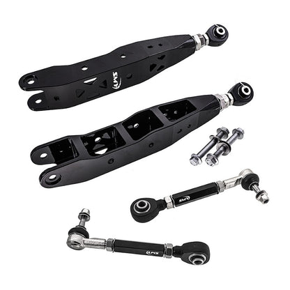 SMY Pillow Ball CNC Aluminum Adjustable Rear Control Arm / Toe Kit - 2008-2021 Subaru WRX / STI