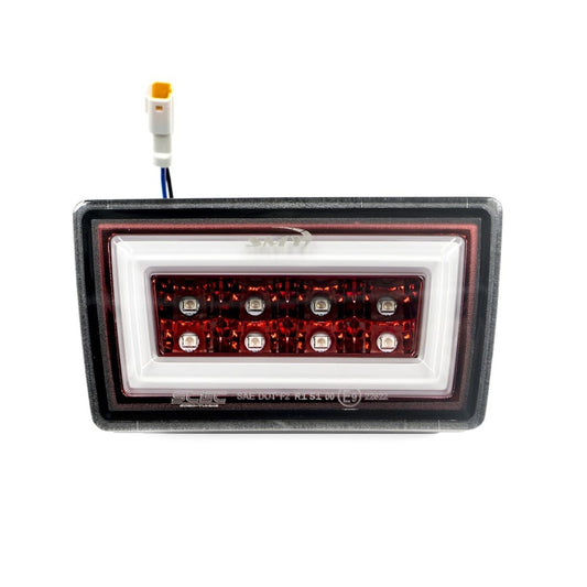SMY F1 V3 Hyperflash (RBL) Red w/ DRL White Light Bar - 2011-2014 Subaru WRX / STI