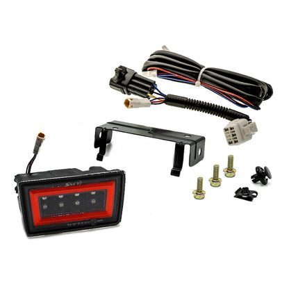 SMY F1 V3 Hyperflash (RBL) Clear w/ DRL Red Light Bar - 2022-2026 Subaru WRX