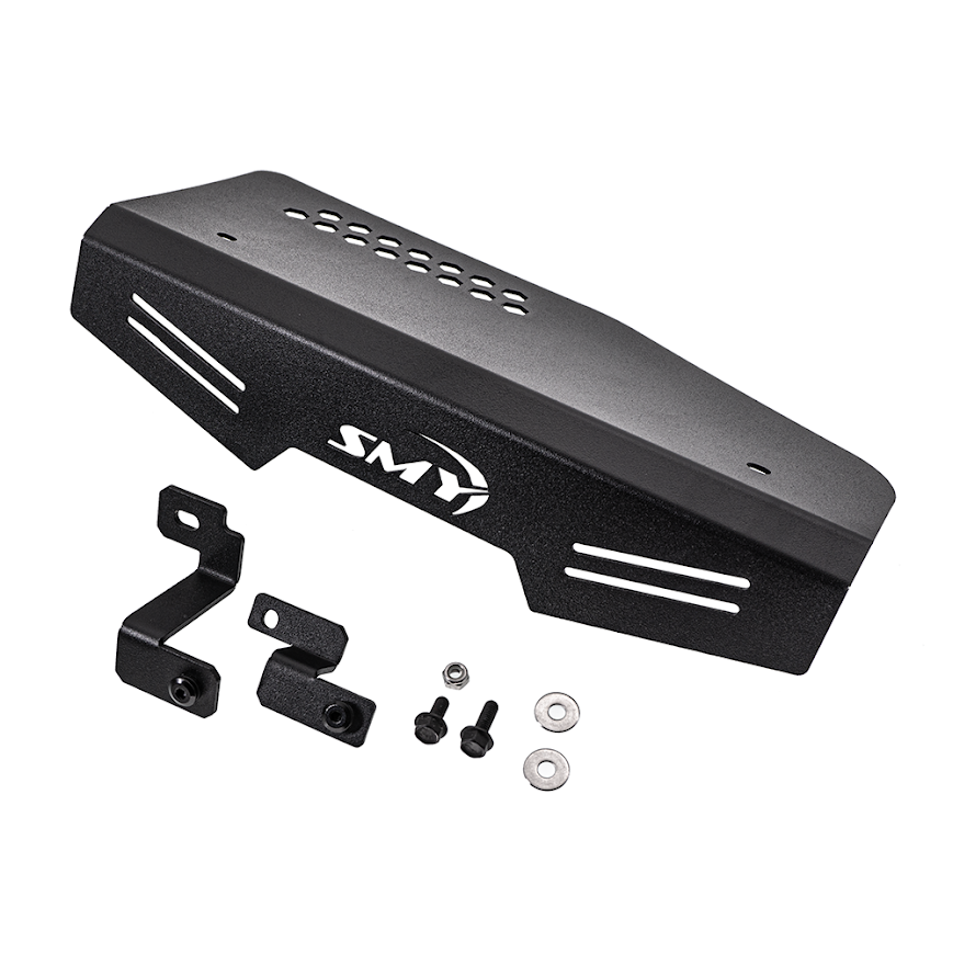 SMY V2 Pulley / Alternator Cover - WRINKLE Black - 2022-2026 Subaru WRX