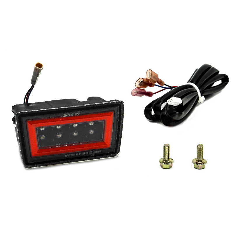 SMY F1 V3 Hyperflash (RBL) Clear w/ DRL Red Light Bar - 2011-2014 Suba ...