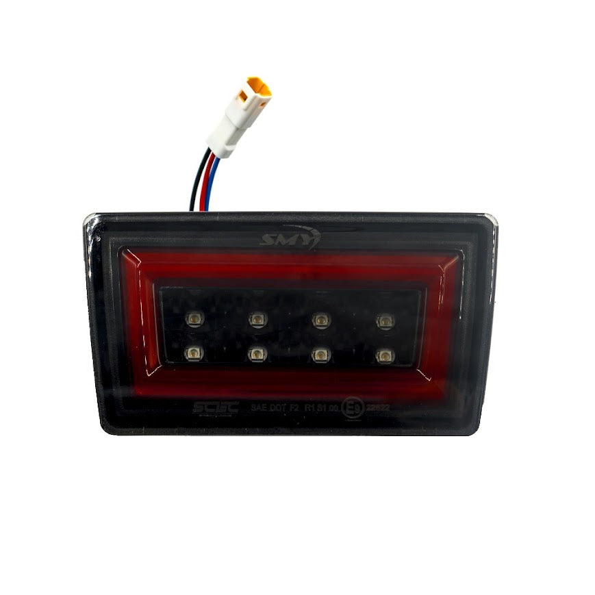 SMY F1 V3 Hyperflash (RBL) Smoked w/ DRL Red Light Bar - 2015-2021 Subaru WRX/STI
