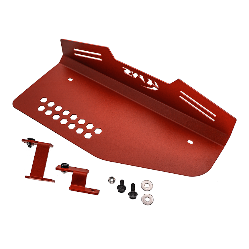 SMY V2 Pulley / Alternator Cover - WRINKLE Red - 2022-2026 Subaru WRX