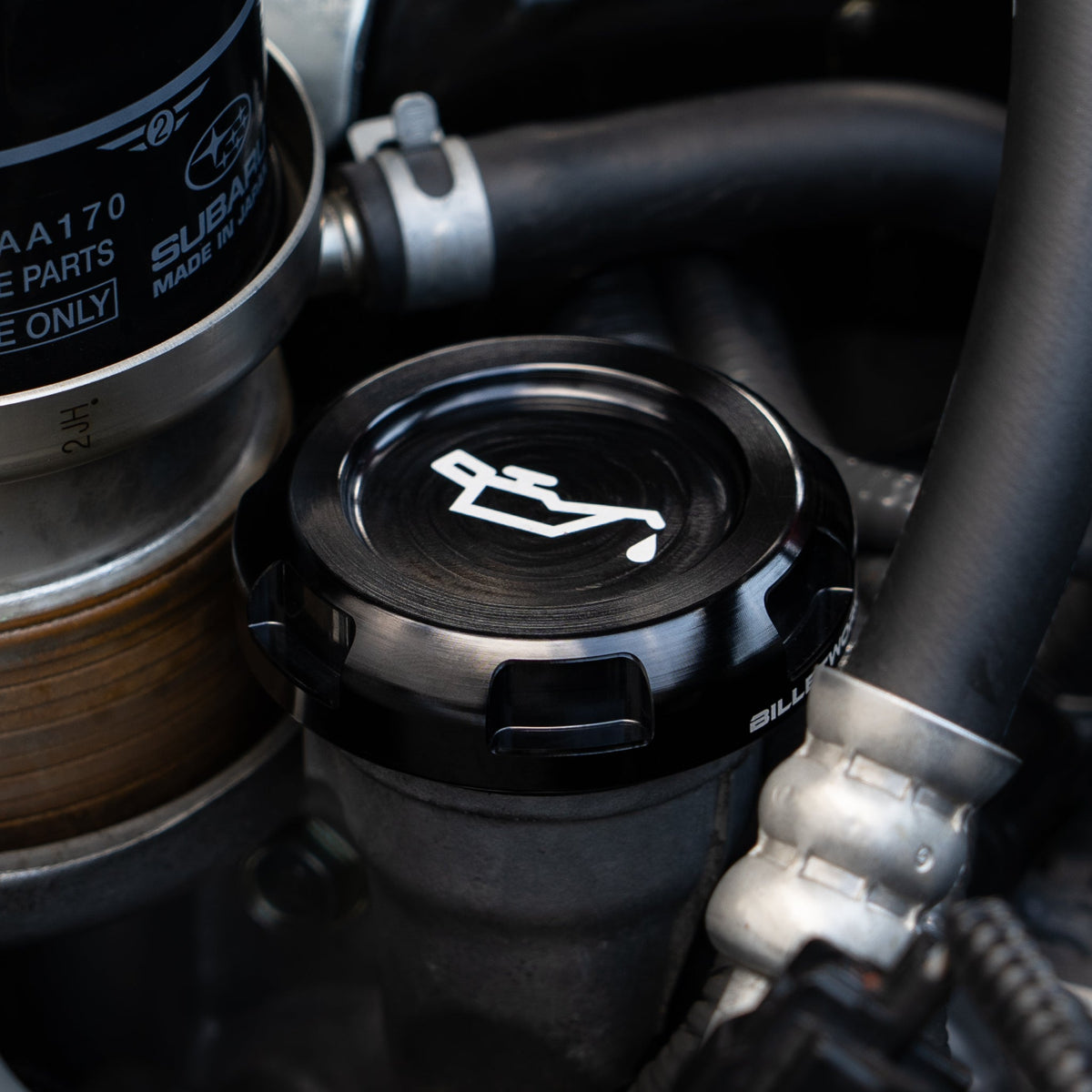 Billetworkz Engine Bay Caps - Subaru Outback 2015+