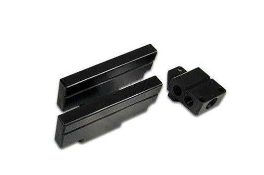 Boomba Racing WRX/STI Fuel Rails (Black) - 2002-2014 Subaru WRX / 2007-2021 STI