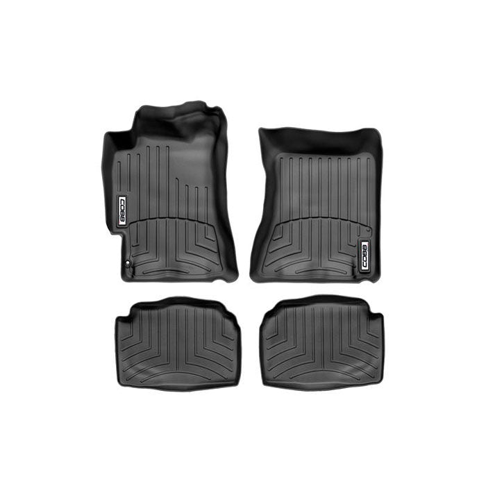 COBB Front and Rear FloorLiner by WeatherTech - Black - 2002-2007 Subaru WRX / 2004-2007 STI