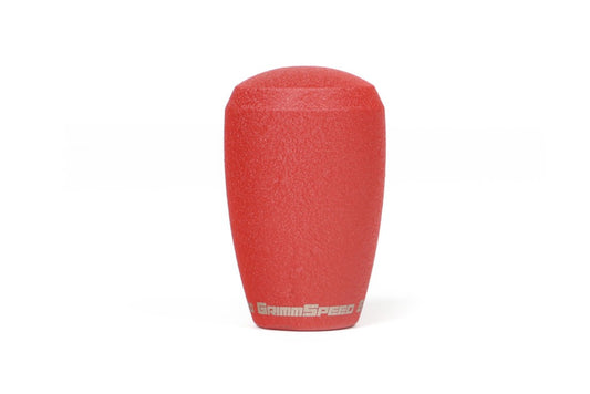GrimmSpeed Shift Knob  Stainless Steel Red - M12x1.25 - Manual Subaru Models