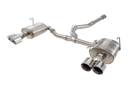 X Force Stainless Steel 3 Inch Cat-Back System with Quad Tips - 2022-2024 Subaru WRX