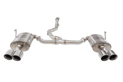 X Force Stainless Steel 3 Inch Cat-Back System with Quad Tips - 2022-2024 Subaru WRX