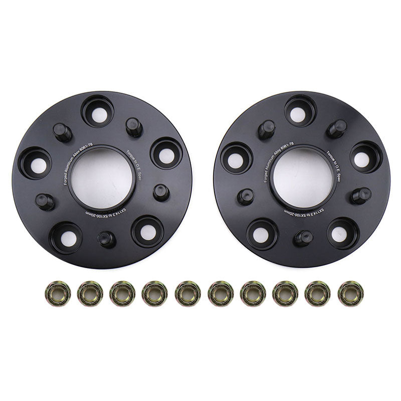 FactionFab Subaru 5x114.3 to 5x100 20mm 56.1 CB Wheel Spacer Conversion Set